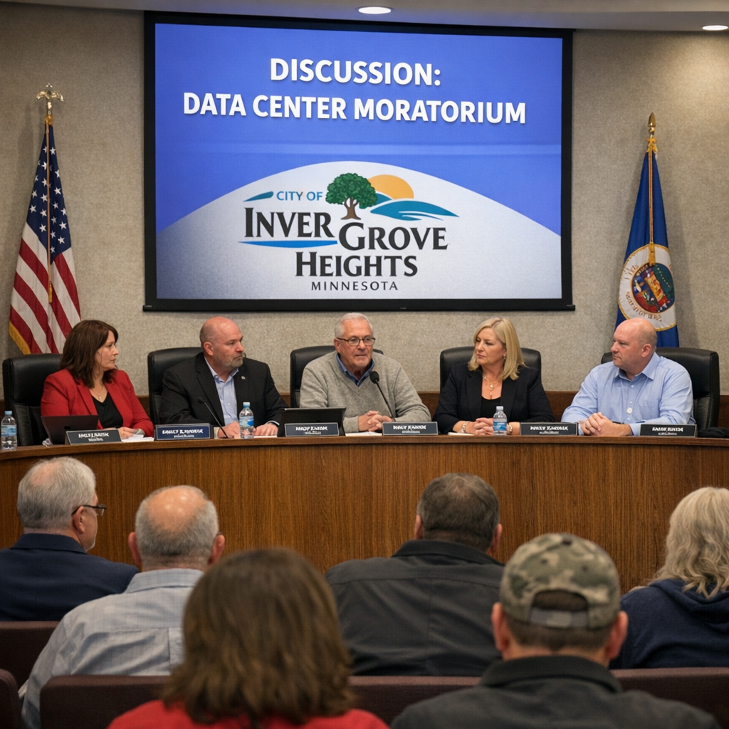 Inver Grove Heights Implements One-Year Moratorium on Data Centers