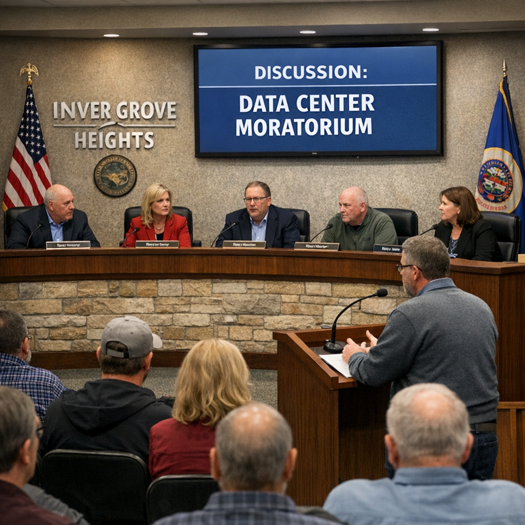 Inver Grove Heights Enacts Moratorium on Data Centers Amid Community Concerns