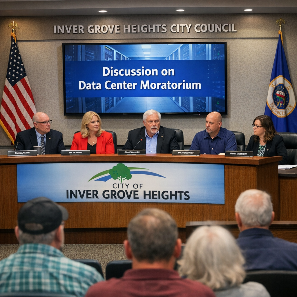 Inver Grove Heights Implements One-Year Moratorium on Data Centers