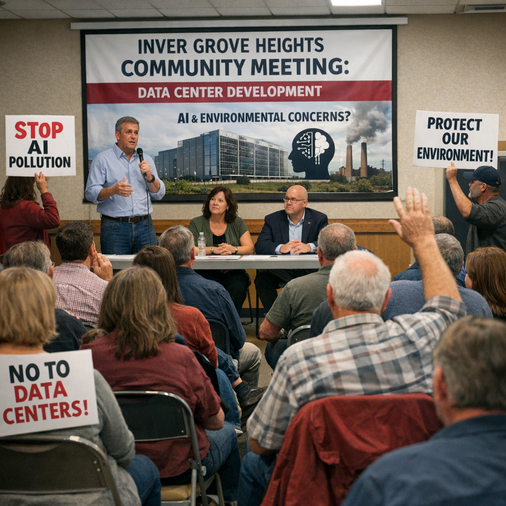 Inver Grove Heights Enacts Moratorium on Data Centers Amid Global AI Concerns