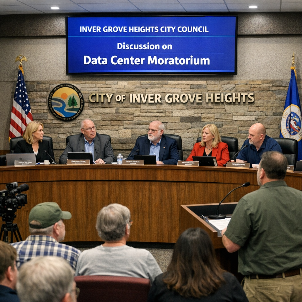 Inver Grove Heights Implements One-Year Moratorium on Data Centers