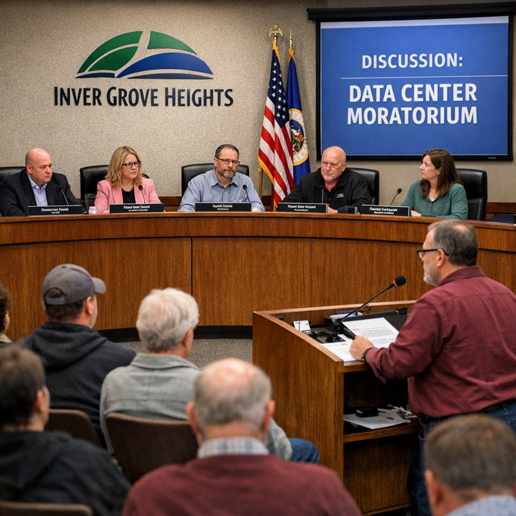 Inver Grove Heights Implements One-Year Moratorium on Data Centers