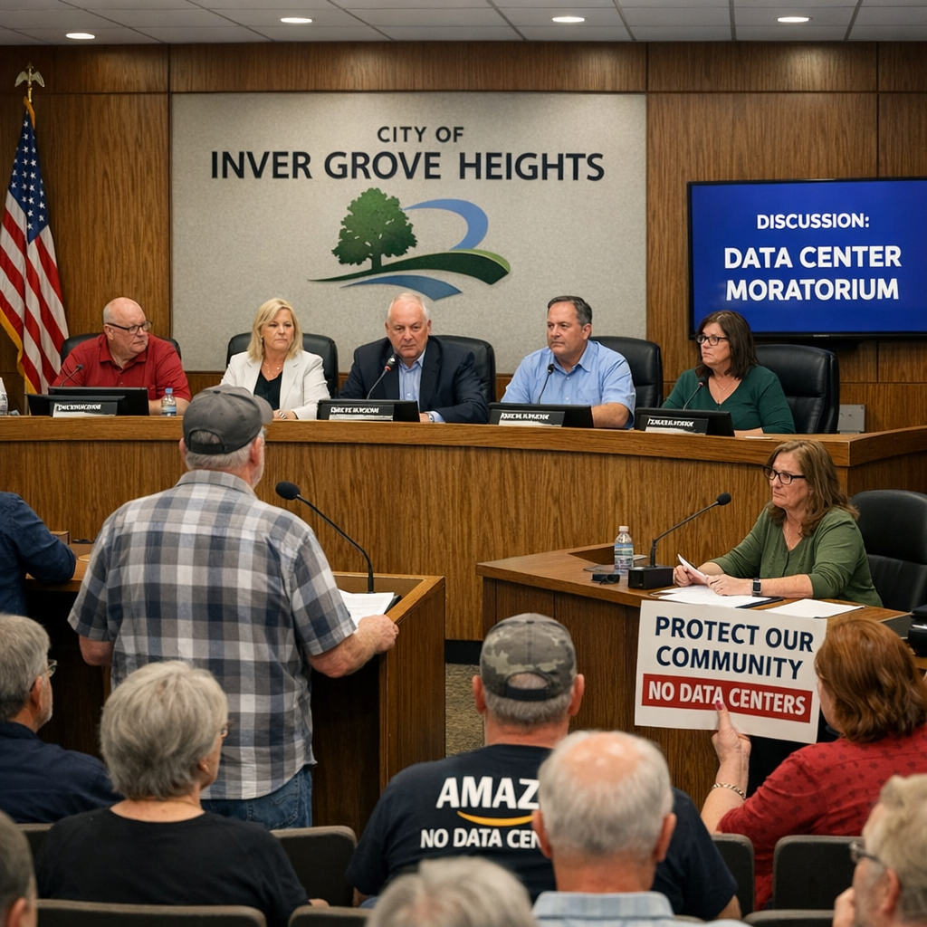 Inver Grove Heights Implements One-Year Moratorium on Data Centers