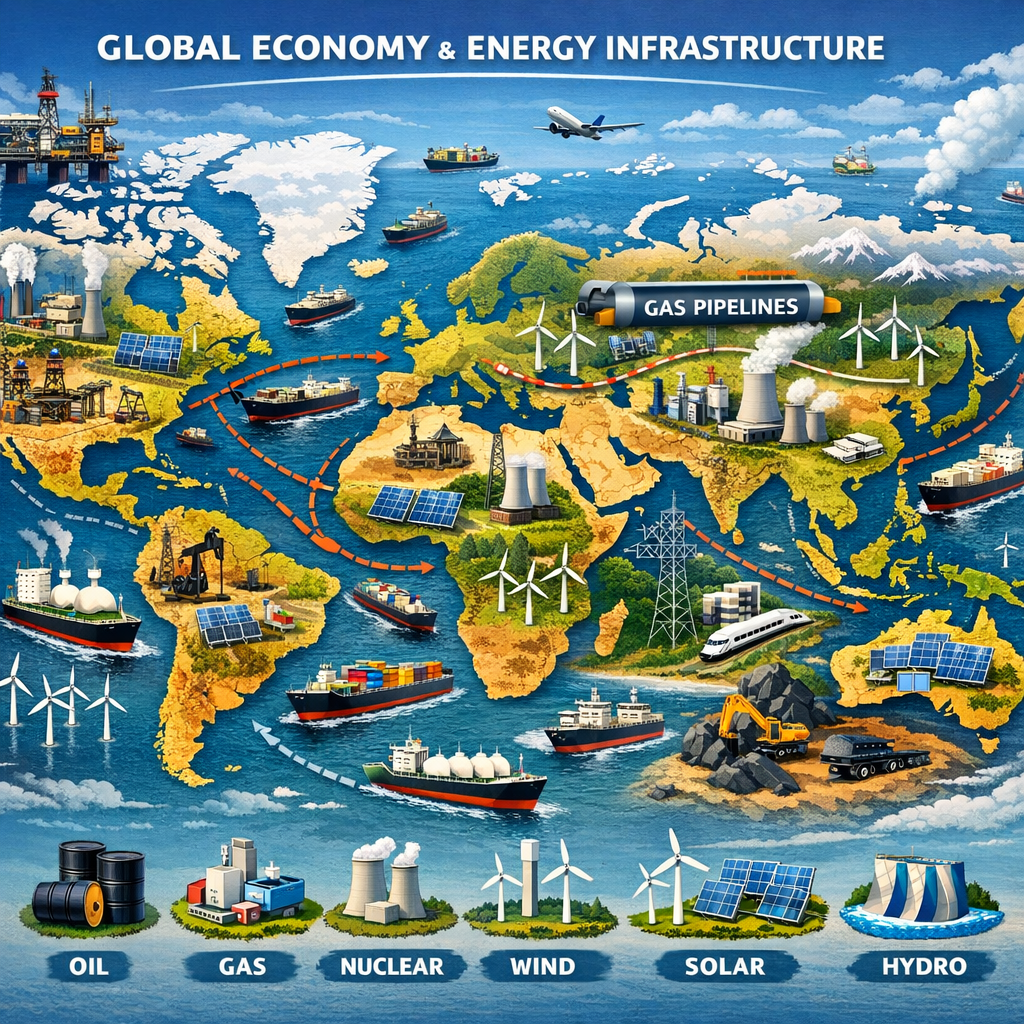 Global Growth Slows as Conflicts, Inflation, and Energy Shocks Reshape the Outlook